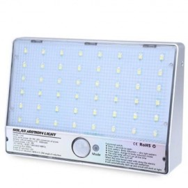 48 LEDS SOLAR POWERED MOTION SENSOR LIGHT FOR STREET (SILVER)