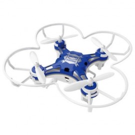 SBEGO - 124 2.4G 4CH 6-AXIS GYRO RTF REMOTE CONTROL POCKET QUADCOPTER AIRCRAFT TOY (BLUE)