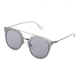 STYLISH COLOR COATED ROUND SIMPLE DESIGN WOMEN SUNGLASSES UV400 (#3)