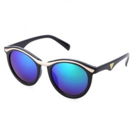 FASHIONABLE CAT FRAME COLORED COATING SUNGLASSES UV400 FOR WOMEN (#4)