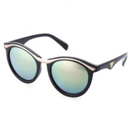 FASHIONABLE CAT FRAME COLORED COATING SUNGLASSES UV400 FOR WOMEN (#6)
