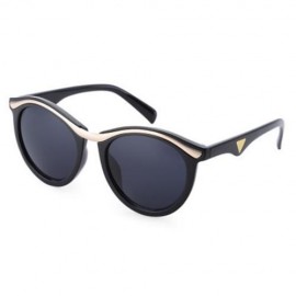FASHIONABLE CAT FRAME COLORED COATING SUNGLASSES UV400 FOR WOMEN (#7)