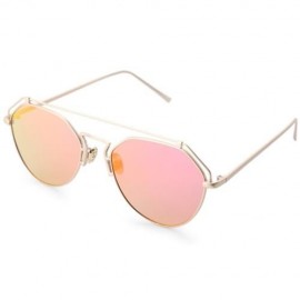 STYLISH UNISEX COLOR COATED HOLLOW IRREGULAR SUNGLASSES (#1)