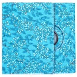 360 DEGREE ROTATING GRAPE GRAIN PATTERN PU LEATHER STAND FLIP FOLIO CASE FOR IPAD AIR 2 (L