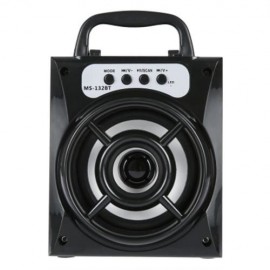 REDMAINE MS - 132BT WIRELESS BLUETOOTH SQUARE SPEAKER (BLACK)