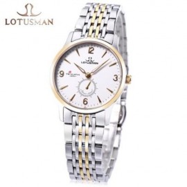 LOTUSMAN LL501SWA WOMEN QUARTZ WATCH ULTRA-THIN DIAL CHRONOGRAPH 3ATM LUMINOUS WRISTWATCH 