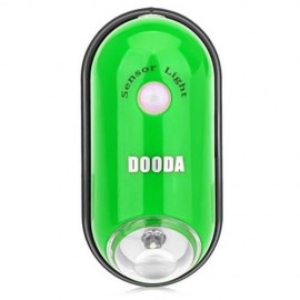 DOODA ELLIPTICAL MULTIFUNCTION NIGHT LIGHT ENERGY SAVING HUMAN BODY LAMP SENSOR (GREEN)