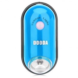 DOODA ELLIPTICAL MULTIFUNCTION NIGHT LIGHT ENERGY SAVING HUMAN BODY LAMP SENSOR (LIGHT BLU