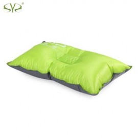 SHENGYUAN PORTABLE AUTOMATIC INFLATION PILLOW SEAT CUSHION MAT OUTDOOR TRAVEL (GREEN)