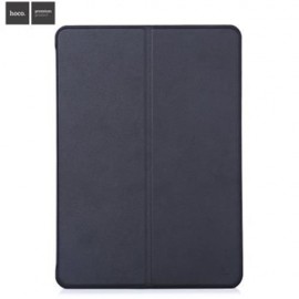 HOCO FAUX NAPPA COVER WITH AUTO SLEEP WAKE UP FUNCTION FOR IPAD PRO 9.7 (BLACK)