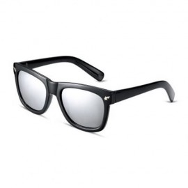 STYLISH LADIES SQUARE FRAME COLOR COATED SUNGLASSES (#1)