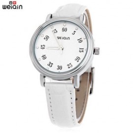 WEIQIN W40003L FEMALE QUARTZ WATCH FLORAL PATTERN ARTIFICIAL DIAMOND DIAL WATER RESISTANCE