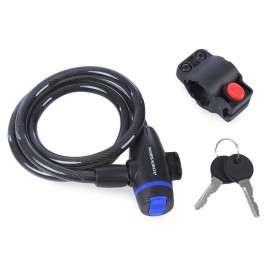 ROBESBON UNIVERSAL ANTI-THEFT RING WIRE ROPE LOCK FOR MOUNTAIN ROAD BIKE