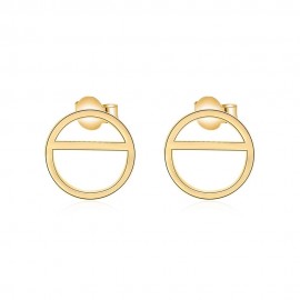 LADY SIMPLE GEOMETRIC SHAPE GOLD PLATED (GOLDEN)