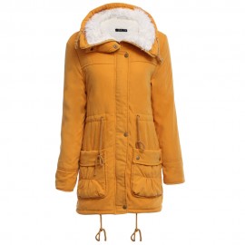 STYLISH TURN-DOWN COLLAR LONG SLEEVE FRONT POCKET (EARTHY M/L/XL/XXL)