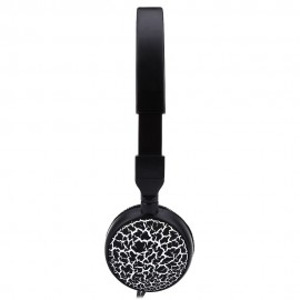 MS - 174 MIC CONTROL MINI WIRED STEREO HIFI MUSIC HEADSET (BLACK)