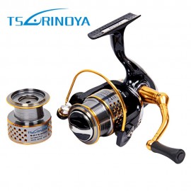 TSURINOYA DW2000 5:2:1 GEAR RATIO SPINNING FISHING REEL (COLOURMIX)