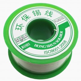 PROFESSIONAL FLUX SOLDER WIRE REEL LEAD FREE 0.7CU FLU 2 PERCENT 0.8MM DIAMETER