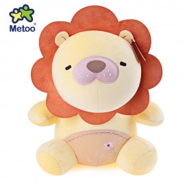 METOO ANIMAL PLUSH DOLL TOY BIRTHDAY CHRISTMAS GIFT FOAM GRANULE FILLER (DAFFODIL)