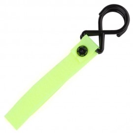 PORTABLE HIGH TOUGHNESS BABIES STROLLER HOUSEHOLD HOOK (FLUORESCENT YELLOW)
