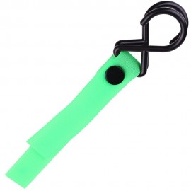 PORTABLE HIGH TOUGHNESS BABIES STROLLER HOUSEHOLD HOOK (GREEN)