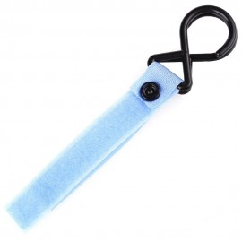 PORTABLE HIGH TOUGHNESS BABIES STROLLER HOUSEHOLD HOOK (AZURE)