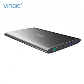 VINSIC VSPB202 20000MAH POWER BANK DUAL USB INTERFACE SMART CHARGER