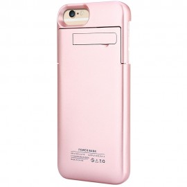 4000MAH BACKUP BATTERY EXTERNAL POWER BANK CHARGER CASE WITH KICKSTAND (ROSE GOLD)