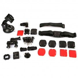 ORIGINAL DAZZNE KT-105 ACTION CAMERA ACCESSORY KIT FOR GOPRO HERO 3 / HEAD STRIP SUCTION C