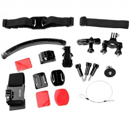 ORIGINAL DAZZNE KT-107 UNIVERSAL ACTION CAMERA RIDING CYCLING ACCESSORY KIT / HELMET MOUNT
