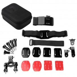 ORIGINAL DAZZNE KT-112 UNIVERSAL ACTION CAMERA ACCESSORY KIT / CHEST BELT HELMET MOUNT WRI