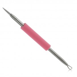 PROFESSIONAL STAINLESS STEEL SLANT TIP ACNE NEEDLE MAKEUP TOOL