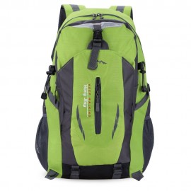 PATCHWORK DESIGN OUTDOOR BACKPACK FOR UNISEX (GREEN)