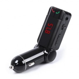 BC06S BLUETOOTH CAR CHARGER WIRELESS DUAL USB MP3 PLAYER FM TRANSMITTER CURRENT VOLTAGE DI