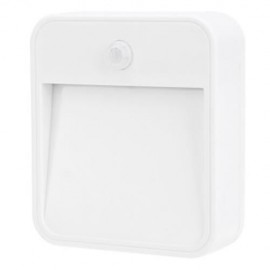0.5W 45LM LED NIGHT LIGHT WITH MOTION SENSOR (WHITE)