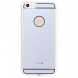 TPU BACK COVER CASE BUILT-IN WIRELESS CHARGING RECEIVER FOR IPHONE 6 PLUS / 6S PLUS (SILVE