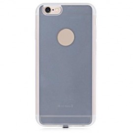 TPU BACK COVER CASE BUILT-IN WIRELESS CHARGING RECEIVER FOR IPHONE 6 / 6S (GRAY)