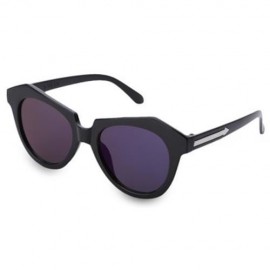 VINTAGE UNISEX COLOR COATED CAT EAR ARROW DESIGN UV PROTECTION SUNGLASSES (#4)