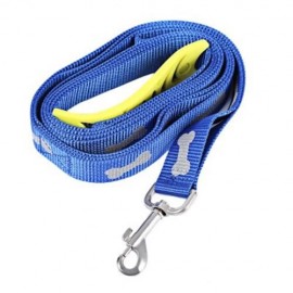 SASSY HEAVY DUTY STRAP DOG LEASH (BLUE)
