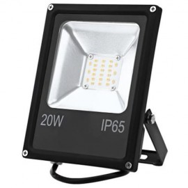 20W 1800LM 360 DEGREES MICROWAVE INDUCTION LED FLOOD LIGHT (WARM WHITE LIGHT)