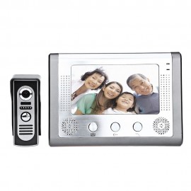 SY801M11 7 INCHES TFT SCREEN DOORBELL INTERCOM WITH VIDEO INTERPHONE INFRARED NIGHT VISION