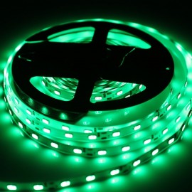 SMD 5630 5M 300 LEDS FLEXIBLE STRIP LIGHT FOR DECORATION (GREEN, US PLUG)