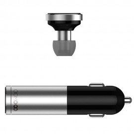 WIRELESS BLUETOOTH V4.0 CAR CHARGER HANDS-FREE EARPHONE HEADSET