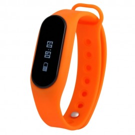 ES SMART WATCH WITH HEART RATE MONITOR PEDOMETER ANTI-LOST FUNCTION (ORANGE)