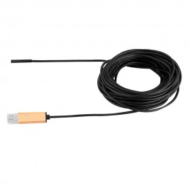 AN99 7MM 2-IN-1 USB MICRO CONNECTOR WATERPROOF 6 LEDS ENDOSCOPE BORESCOPE INSPECTION WIRE 