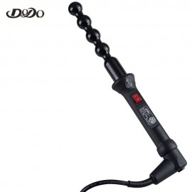 PROFESSIONAL ELECTRIC CERAMIC SPIRAL HAIR ROLLERS CURLING IRON WAND SALON STYLING TOOL (BL