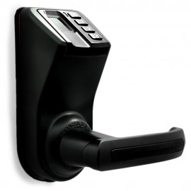 LS - 9 FINGERPRINT DOOR LOCK WEATHER PROOF DIGITAL KEYLESS FUNCTION (BLACK)