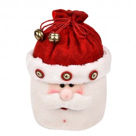 LOVELY CHRISTMAS GIFT BOX BAG NOVELTY ORNAMENT FOR HOLIDAY PARTY (COLORMIX, SANTA CLAUS)