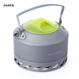 ALUMINUM ALLOY CAMPING PICNIC WATER KETTLE 0.9L 