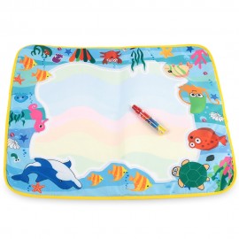 KIDS MAGIC WATERCOLOR PEN WATER DRAWING WRITING MAT TOY